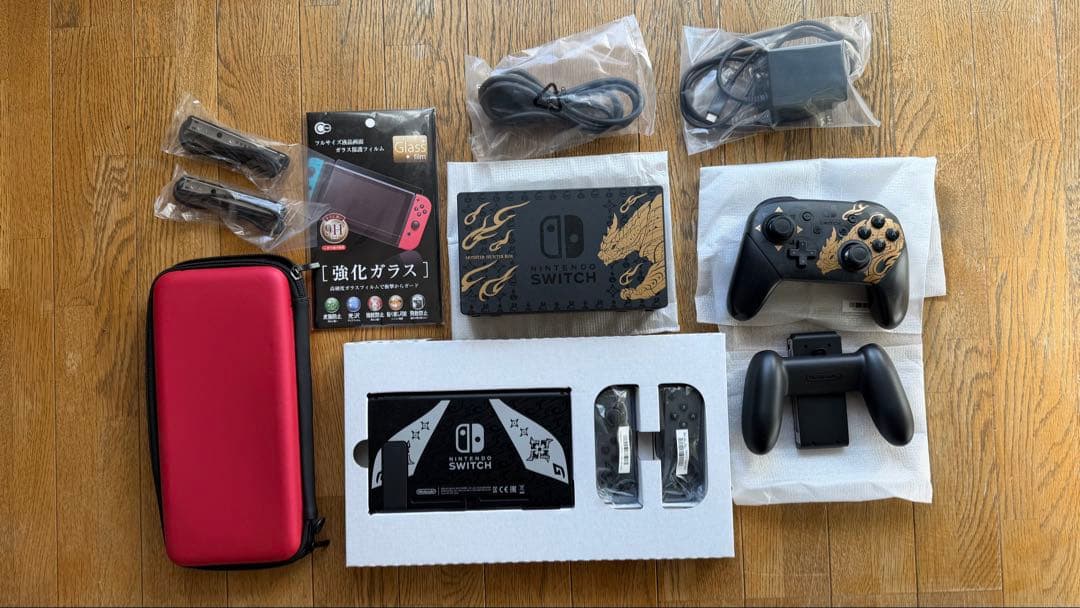 Nintendo Switch 本体　モンスターハンターライズモデル　初期化済み