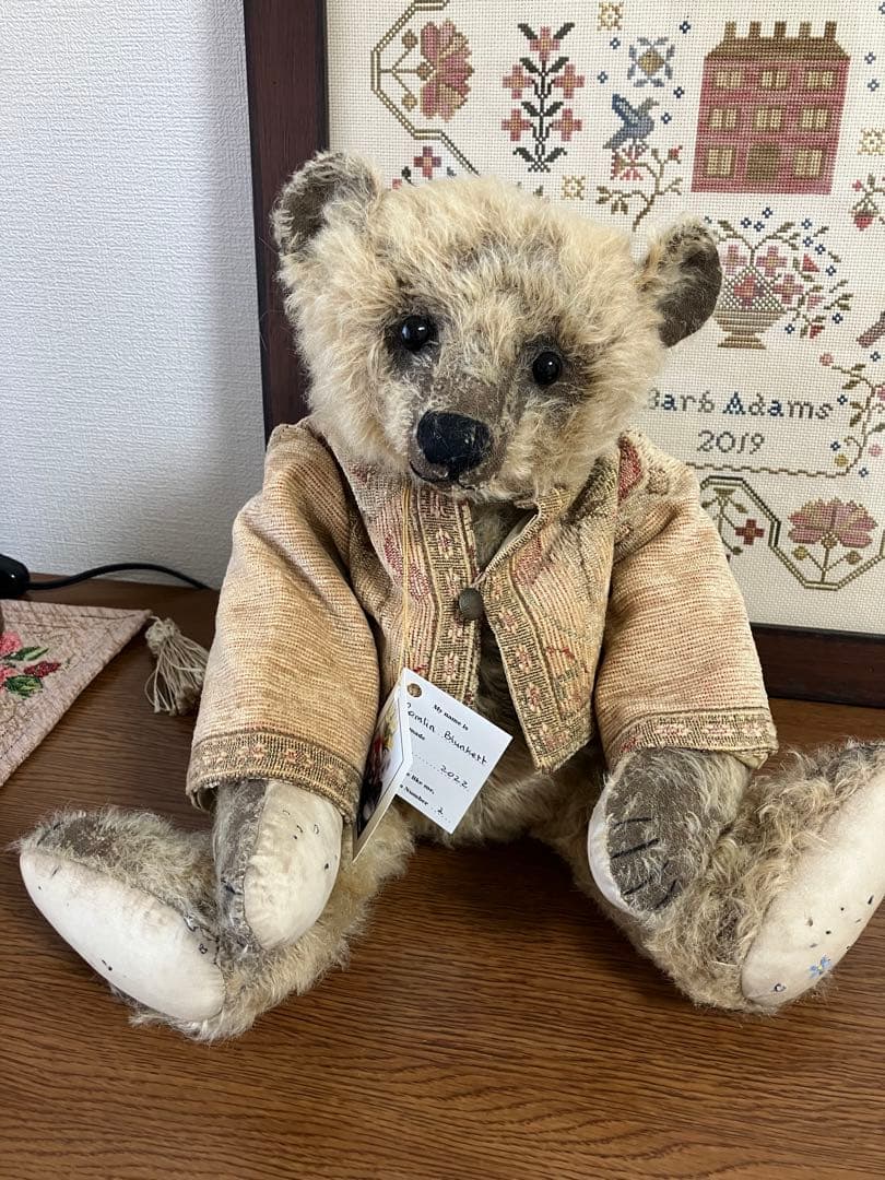 フォーゲットミーノット　テディベア　海外作家　メアリーさん