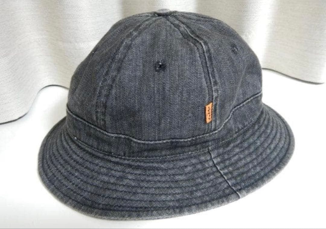 SUPREME Levi's ハット USA ブラックデニム 70506 501