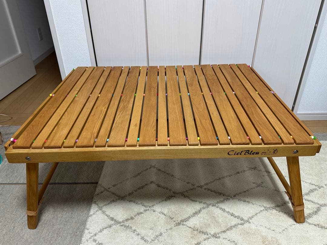 CielBleuシエルブルーロールトップテーブルRolltopTableL-P