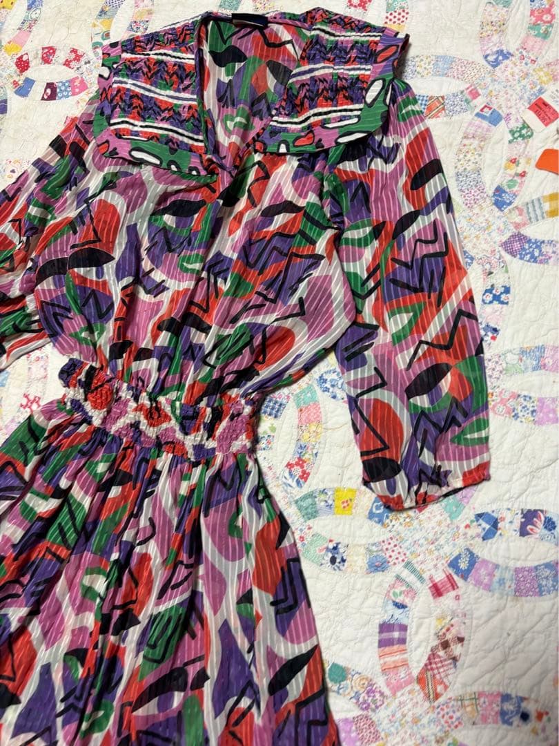 diane freis 風　ワンピース　ダイアンフレイス　vintage 古着