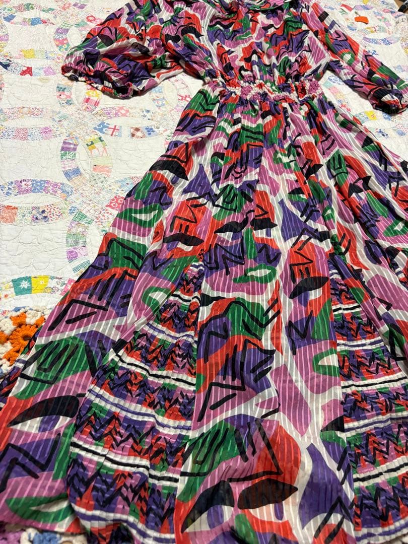 diane freis 風　ワンピース　ダイアンフレイス　vintage 古着