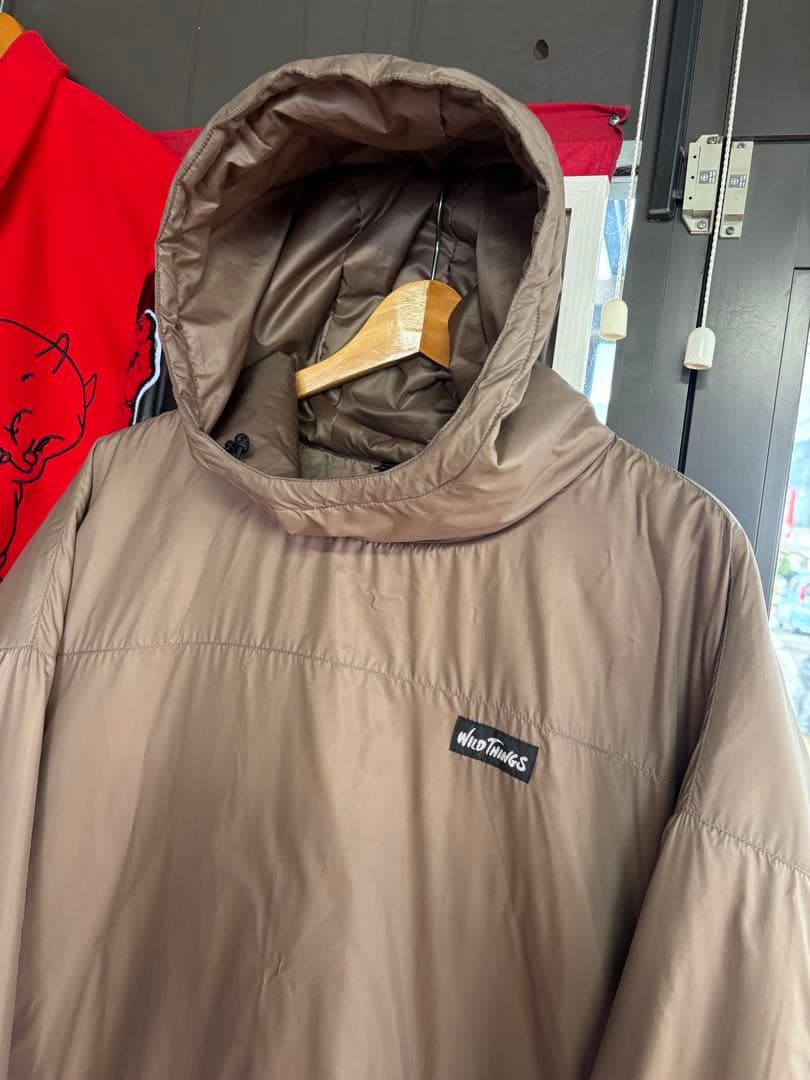 wildthings♪プリマロフト♪インナーフード/Mワイルドシングスアノラック