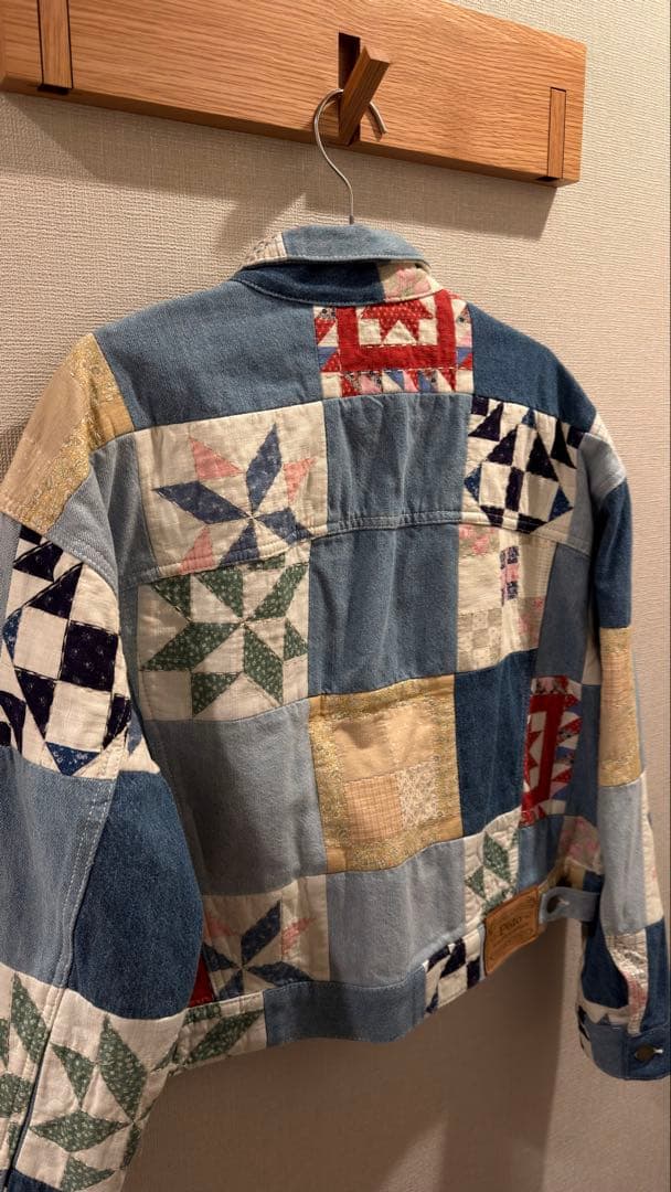 ポロラルフローレンPOLORALPHLAUREN パッチワーク デニムジャケット