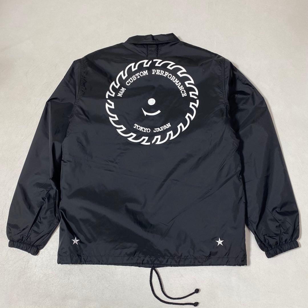 美品 M&M キムタク着用 PRINT WINDBREAKER コーチジャケット