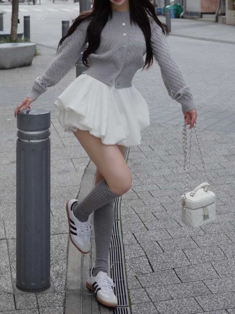 ボリュームバルーンミニスカート　フリーサイズ　ダーリッチ　完売品　Darich