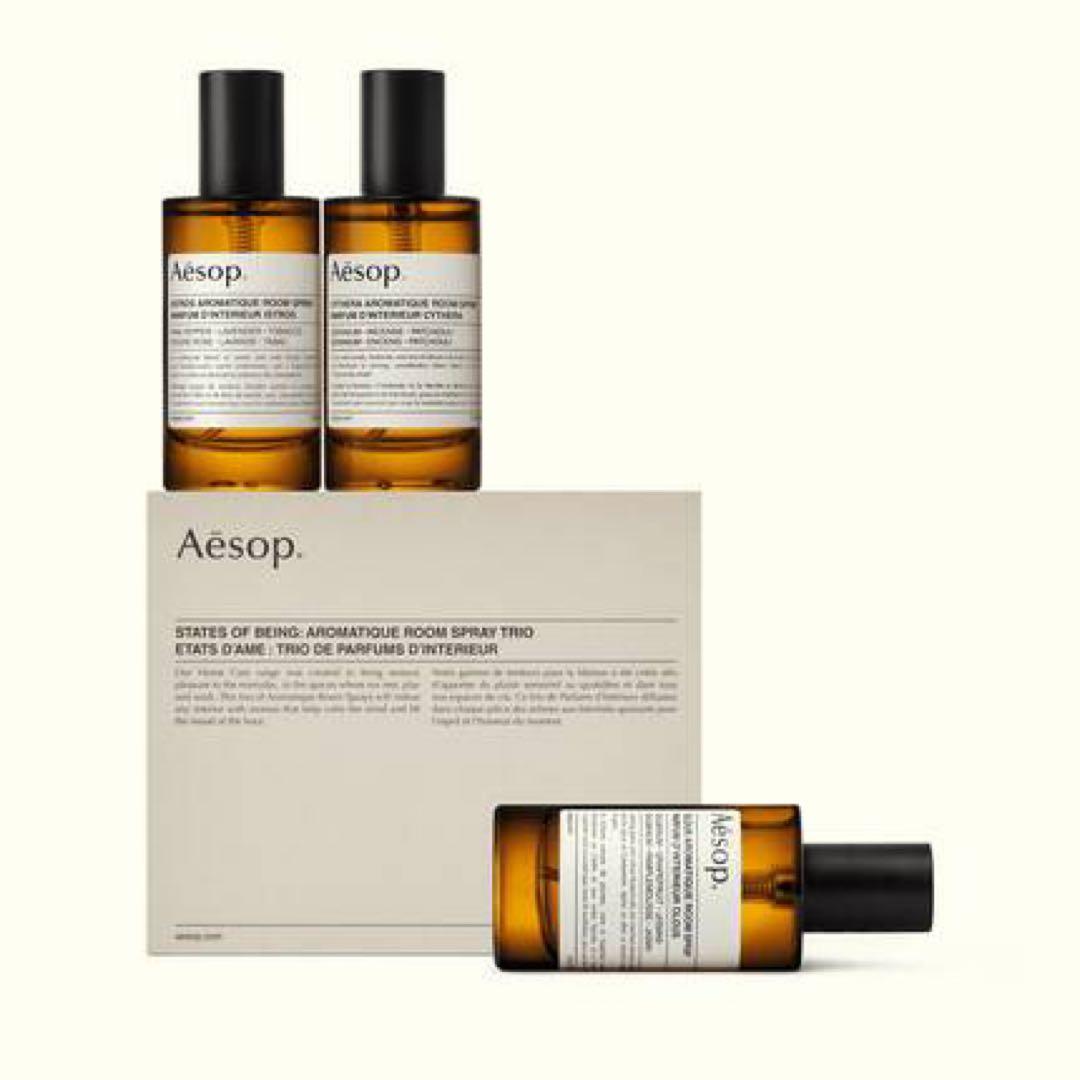 その他 Aesop Aromatique Room Spray Trio