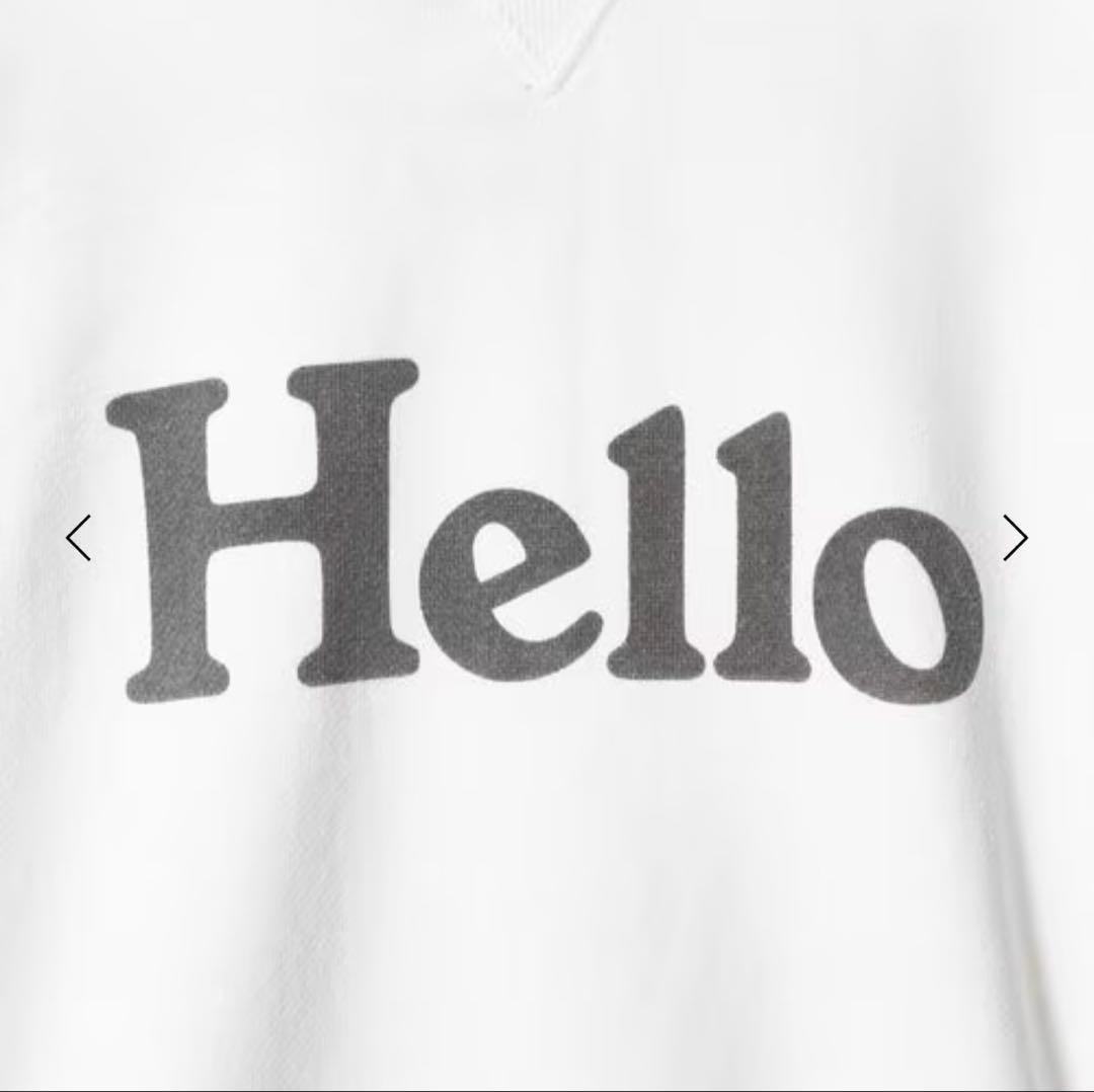 新品　＜MADISONBLUE＞HELLO フーディ　ホワイト
