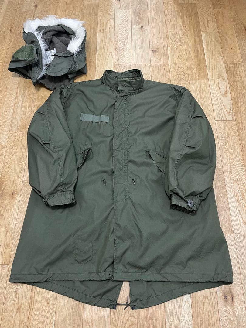 DEAD STOCK 米軍実物 70s M65 フィッシュテール フルセット L