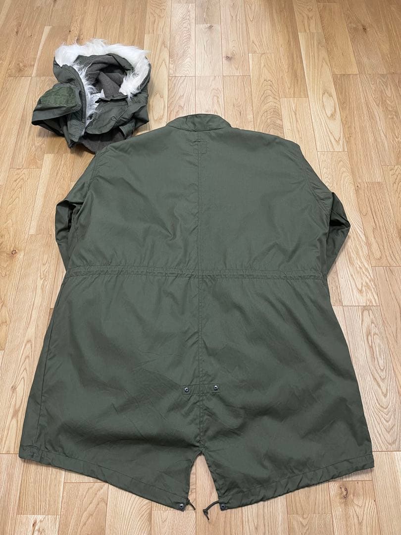 DEAD STOCK 米軍実物 70s M65 フィッシュテール フルセット L