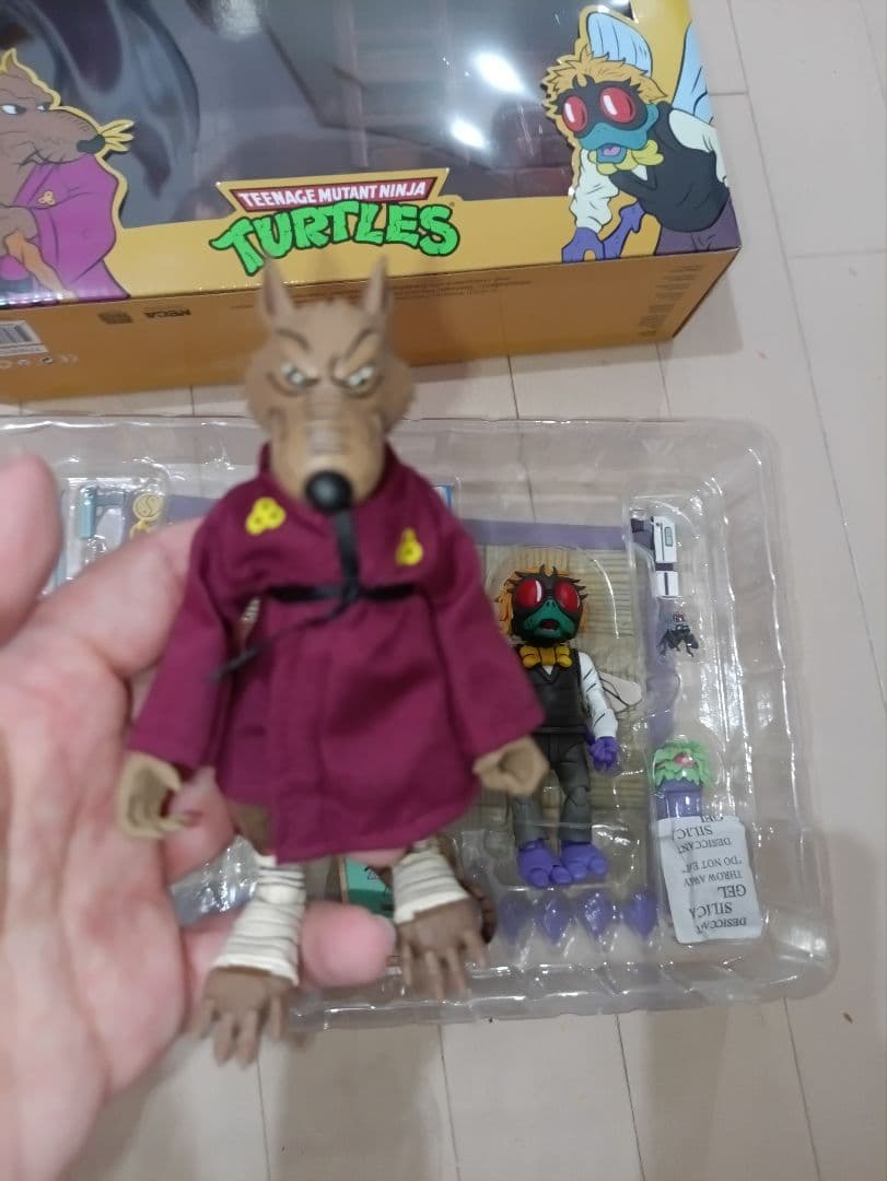 NECA ネカ タートルズ フィギュア スプリンター バクスター TMNT