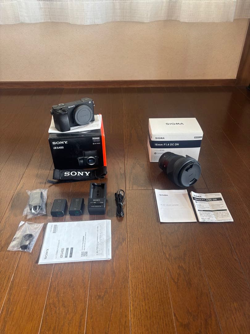SONY α6400 + SIGMA 16mm F1.4 DC DN