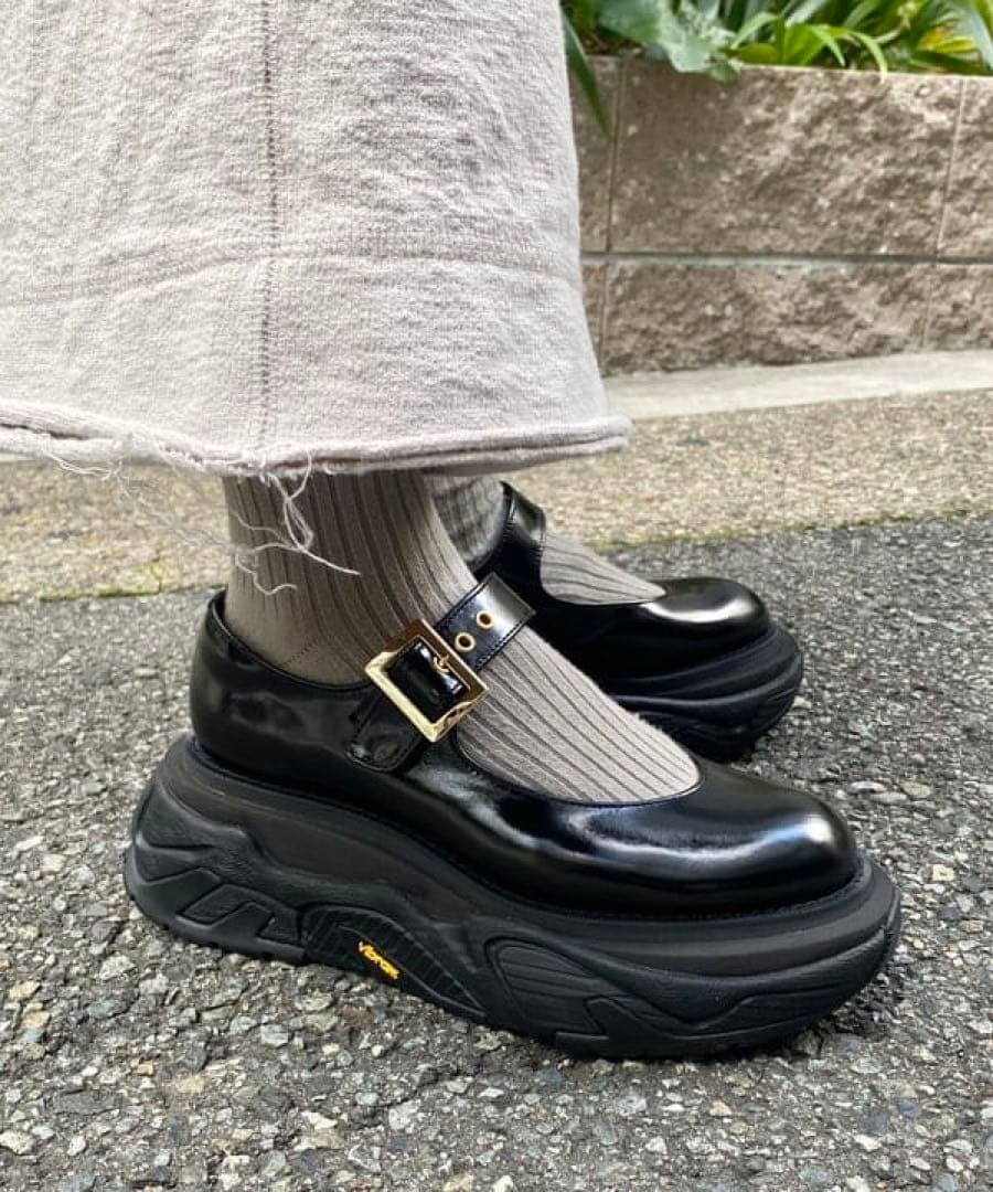 Ray beams厚底ローファー　メリージェーン