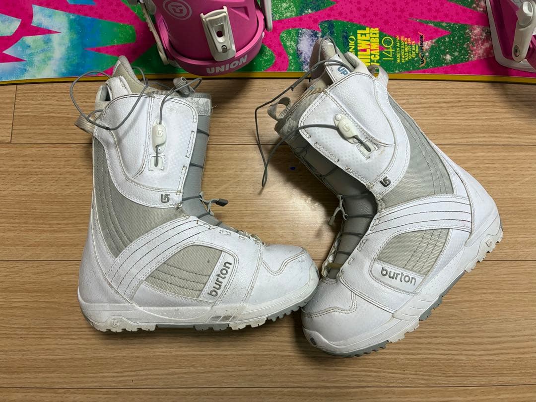 IGNIO BURTON レディース スノーボード3点セット イグニオ バートン