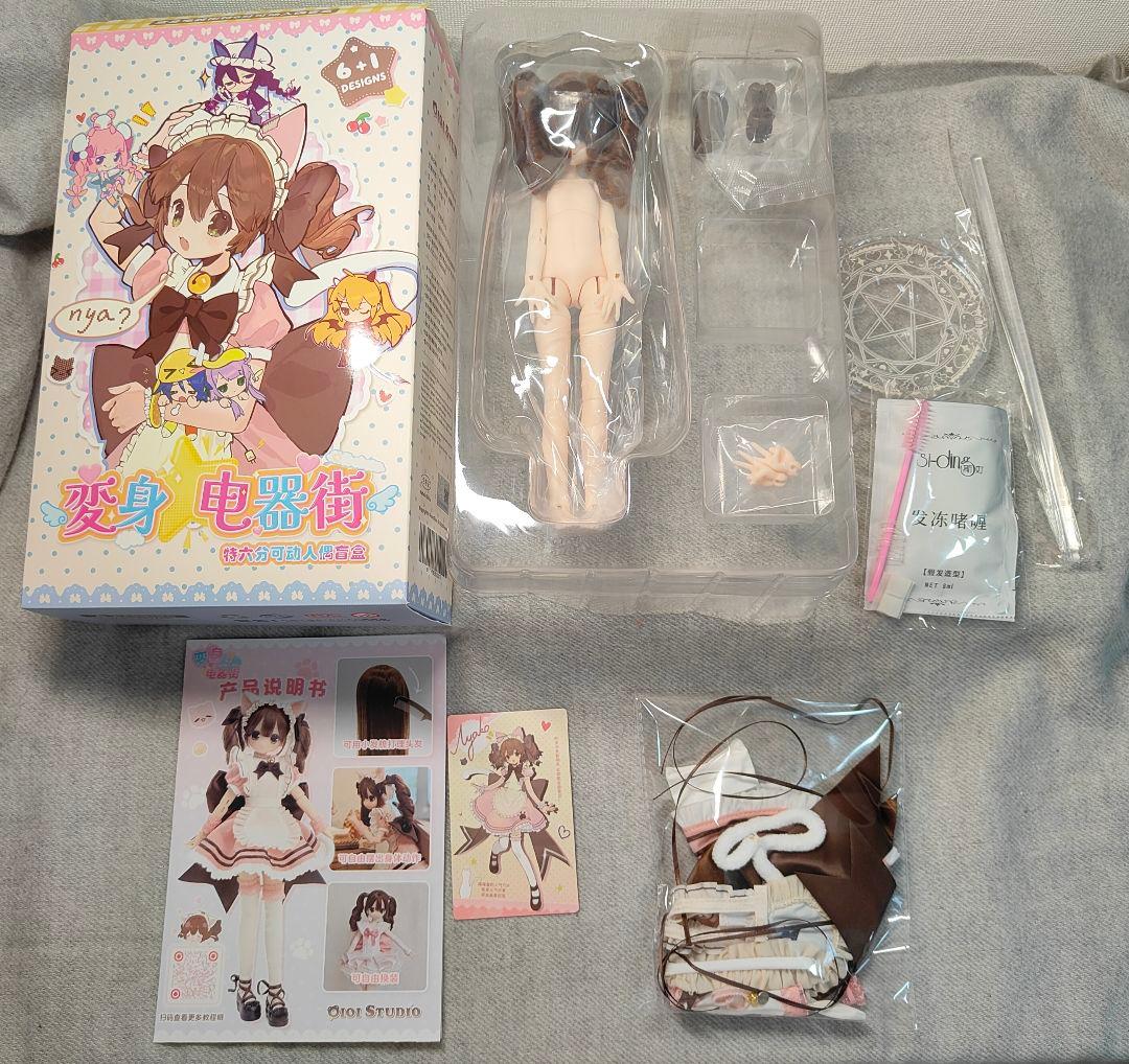 変身電気街　ニャコ　ブラインドドールBJD　変身電気街