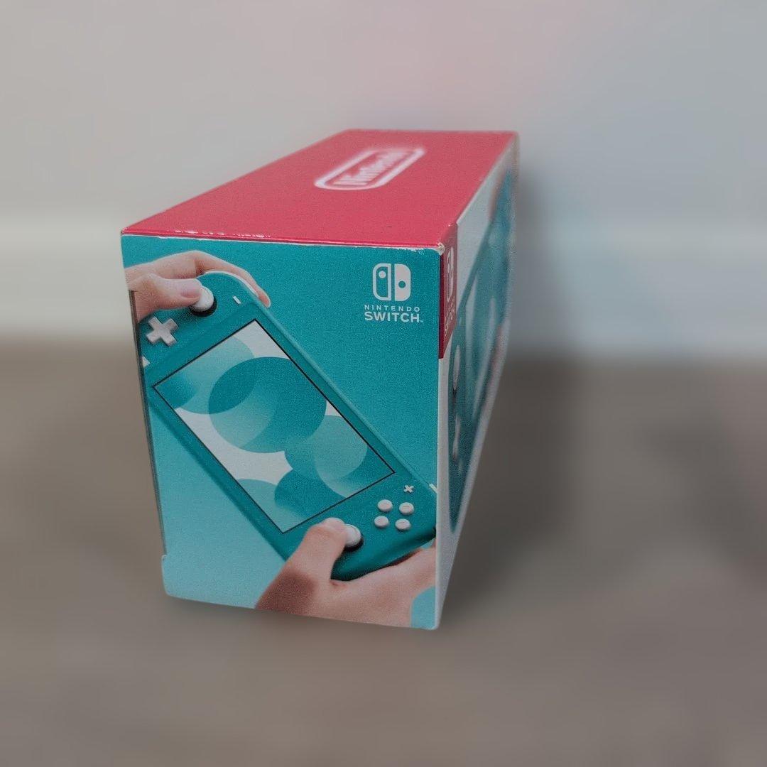 【動作品】Nintendo Switch Lite ターコイズ 本体 箱・充電器