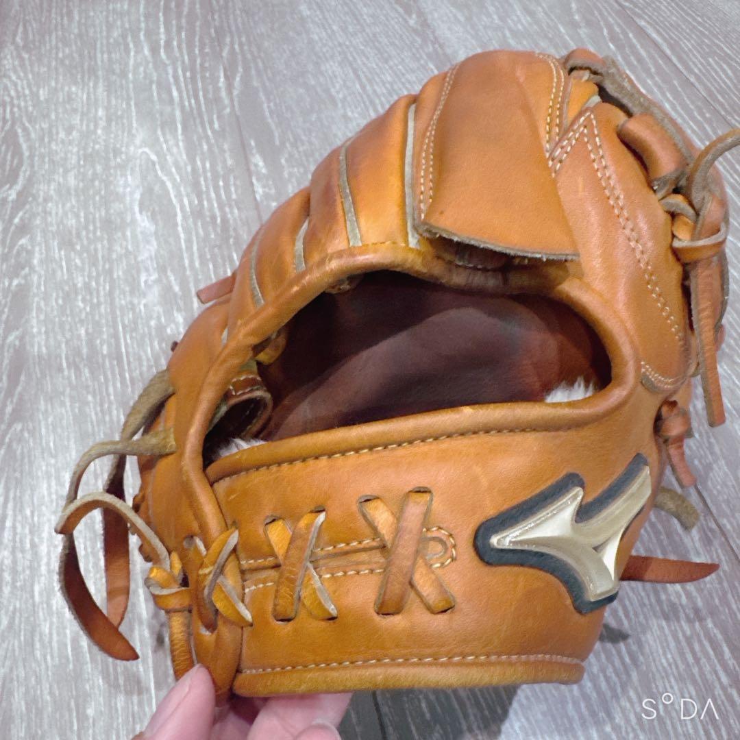 Mizuno 軟式グローブ ブラウン　投手
