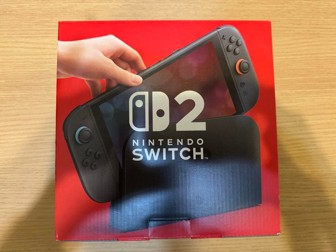 新品未開封 レシート付 Nintendo Switch2 (日本語 •国内專用)
