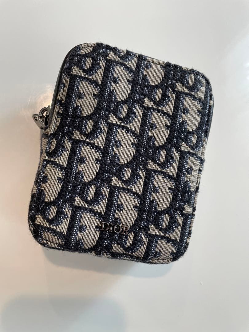 ディオール　オブリーク　バーティカル　ナノ　ポーチ