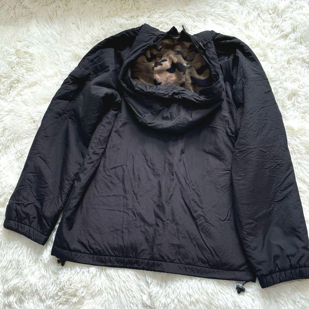 【Carhartt】 マウンテンパーカー 迷彩　ナイロンジャケット　フリース