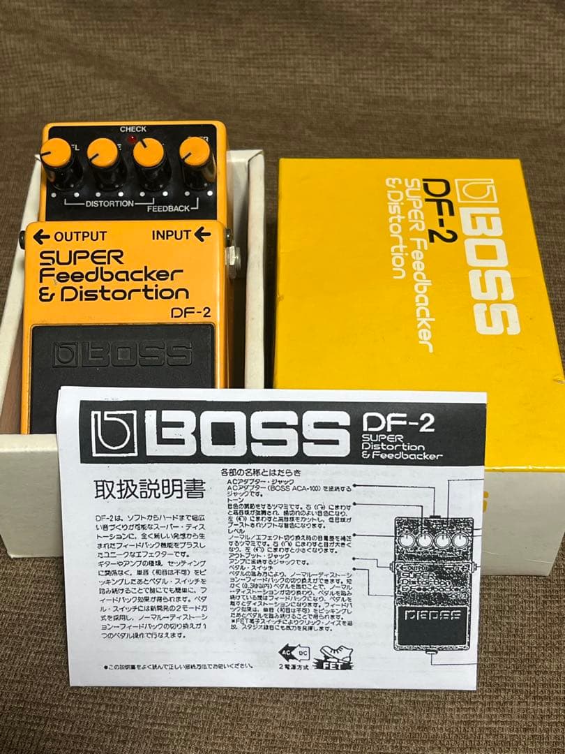 ギター BOSS DF-2 SUPER Feedbacker&Distortion