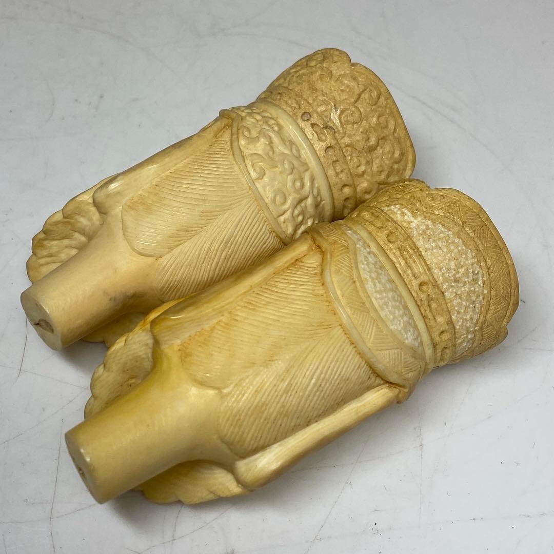 極上　仏頭2点　188g 約8.4㎝　東さ8-0120☆2F