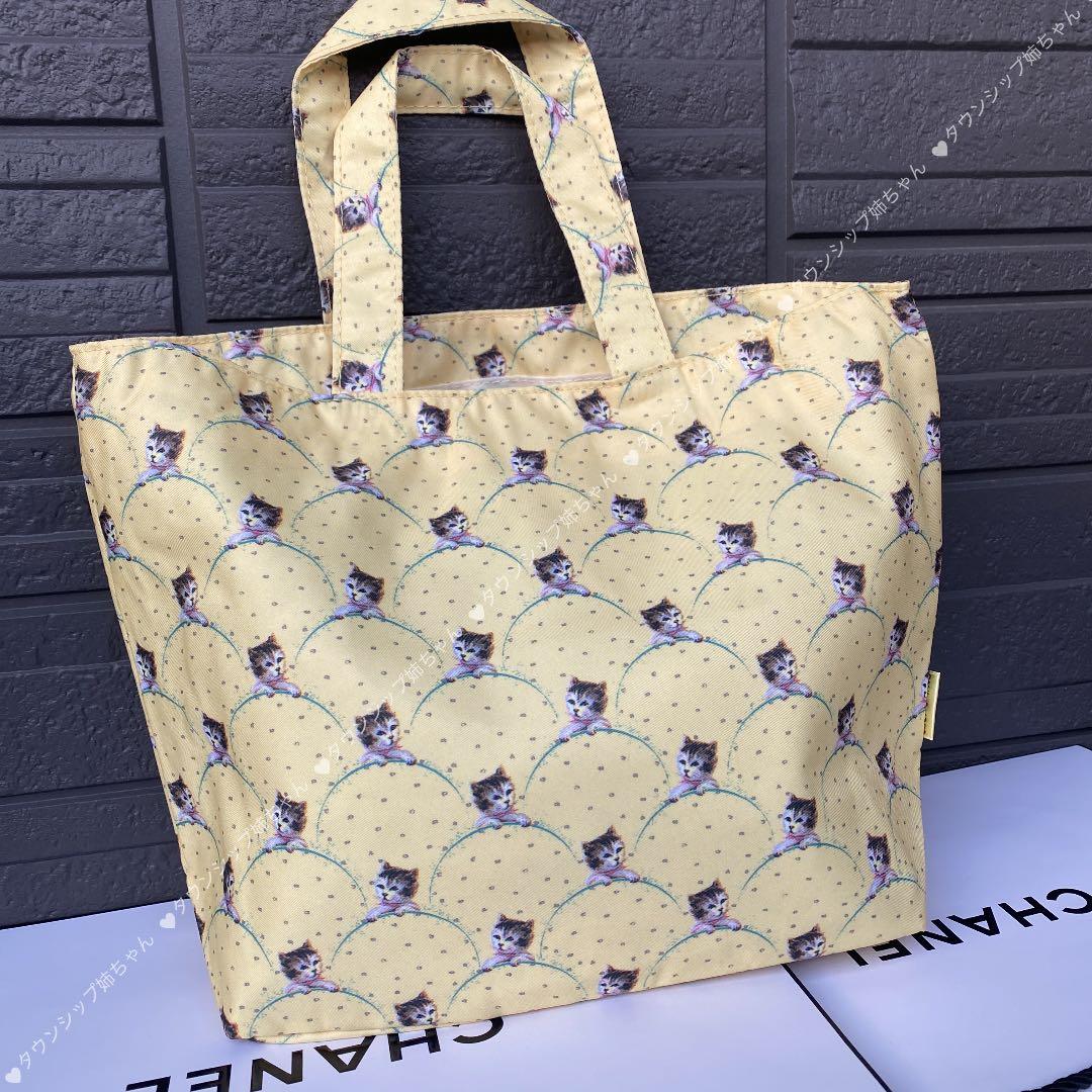 ポール＆ジョー　オリジナル　トートバッグ イエロー　エコバッグ ノベルティ