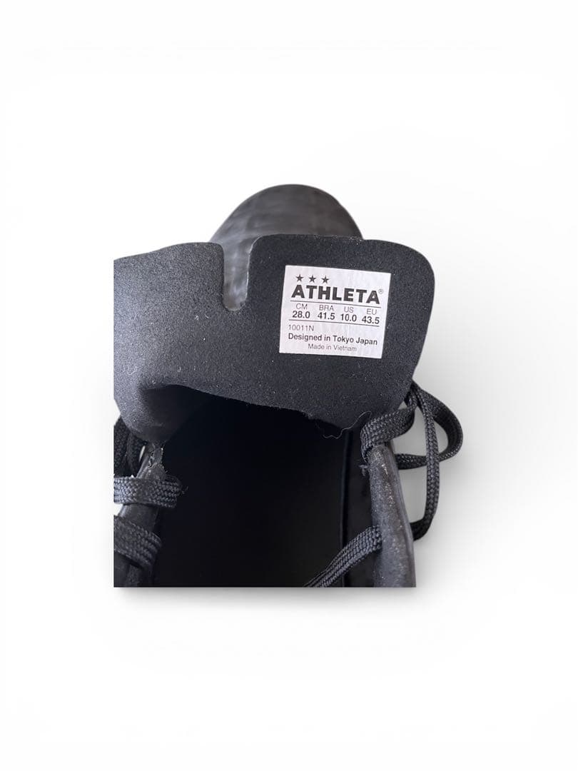 ATHLETA 10R ブラック スパイクシューズ