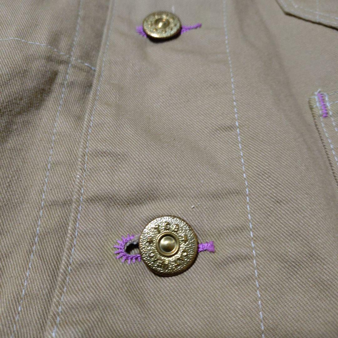 TCBジーンズ CAT HEAD khaki drill 38