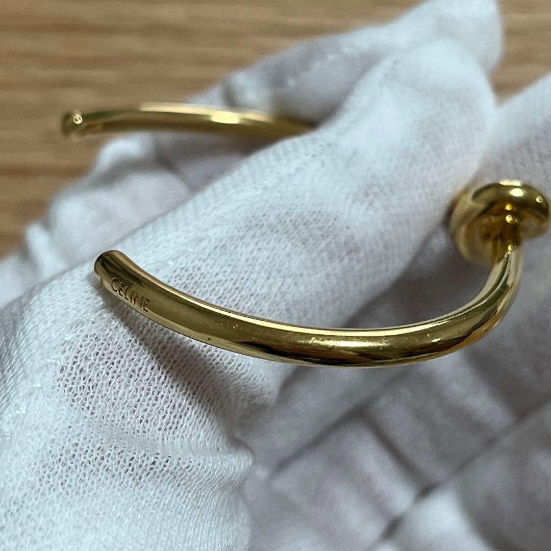 【正規品】ノット エクストラシンブレスレット / ゴールドフィニッシュ ブラス