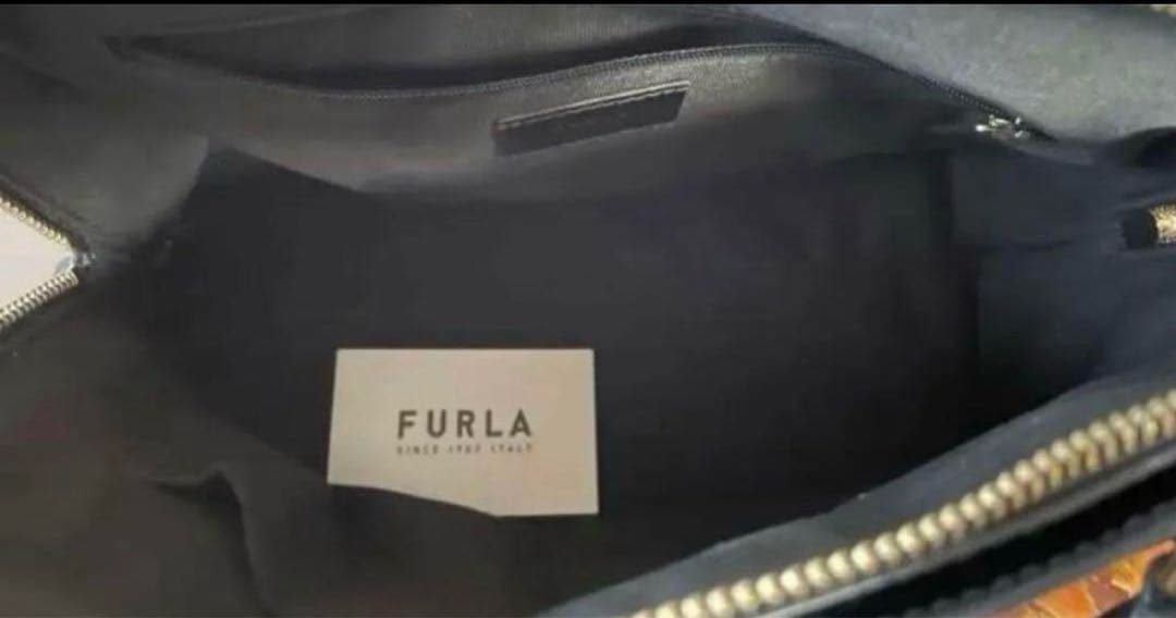 最終価格⭐︎安心鑑定付！美品！ FURLA 黒 ビジネスバッグ 保存袋付き