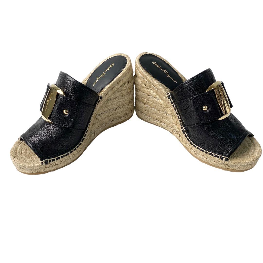 未使用 サルヴァトーレフェラガモ Ferragamo KAMORA 754729