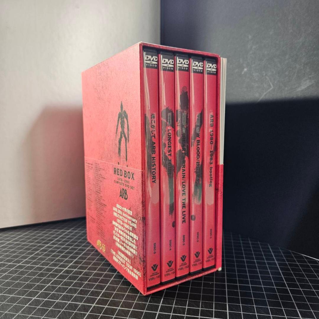 ミュージック ARB RED BOX 1978-1990 COMPLETE DVD SET