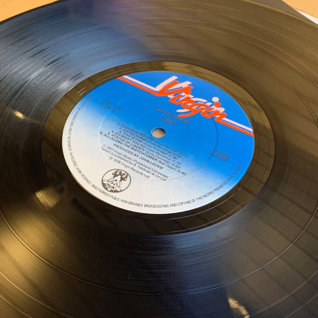 XTC WHITE MUSIC レコード US 初回オリジナル盤