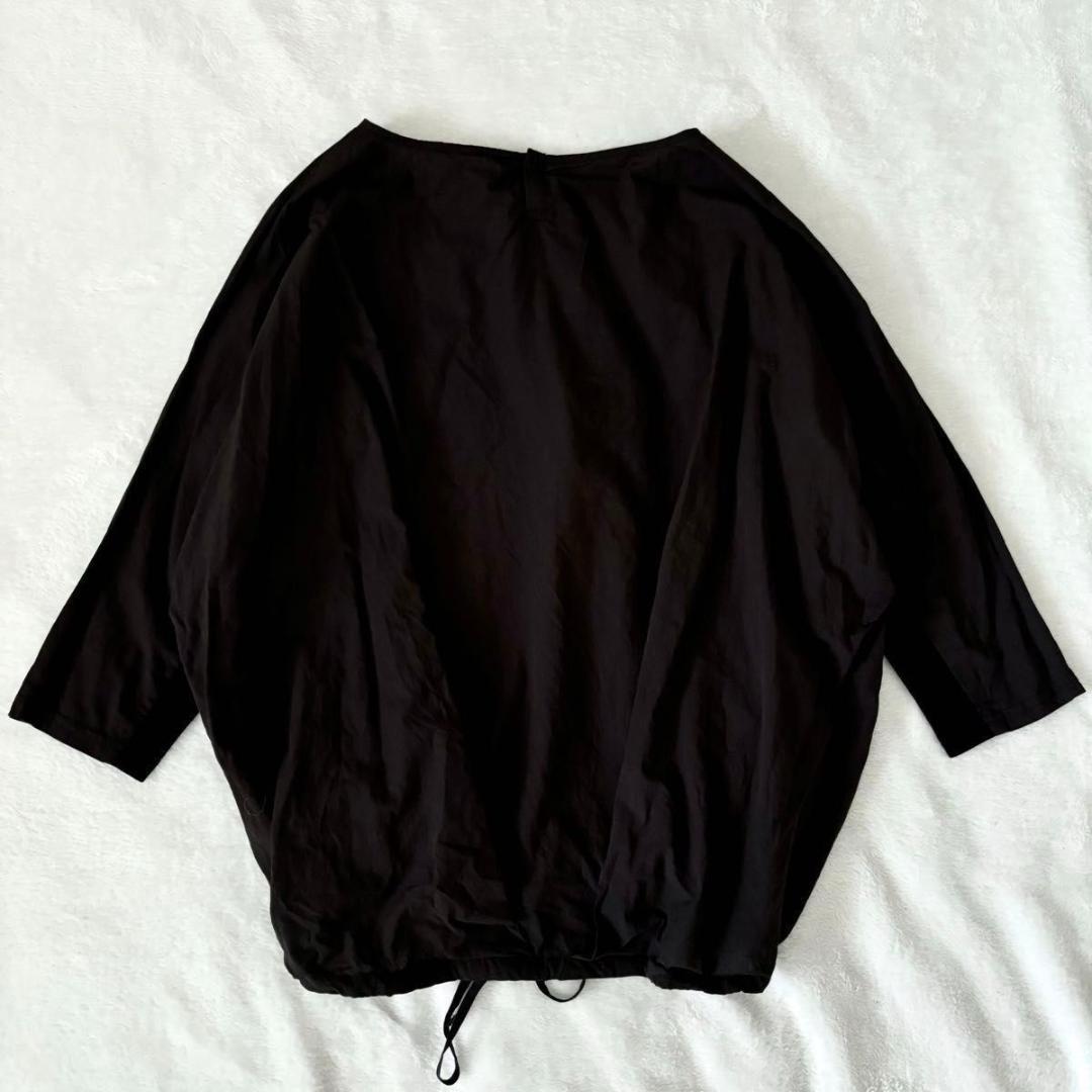 BEARDSLEY ビアズリー　シャツTシャツ　ブラック　洗える ブラウス