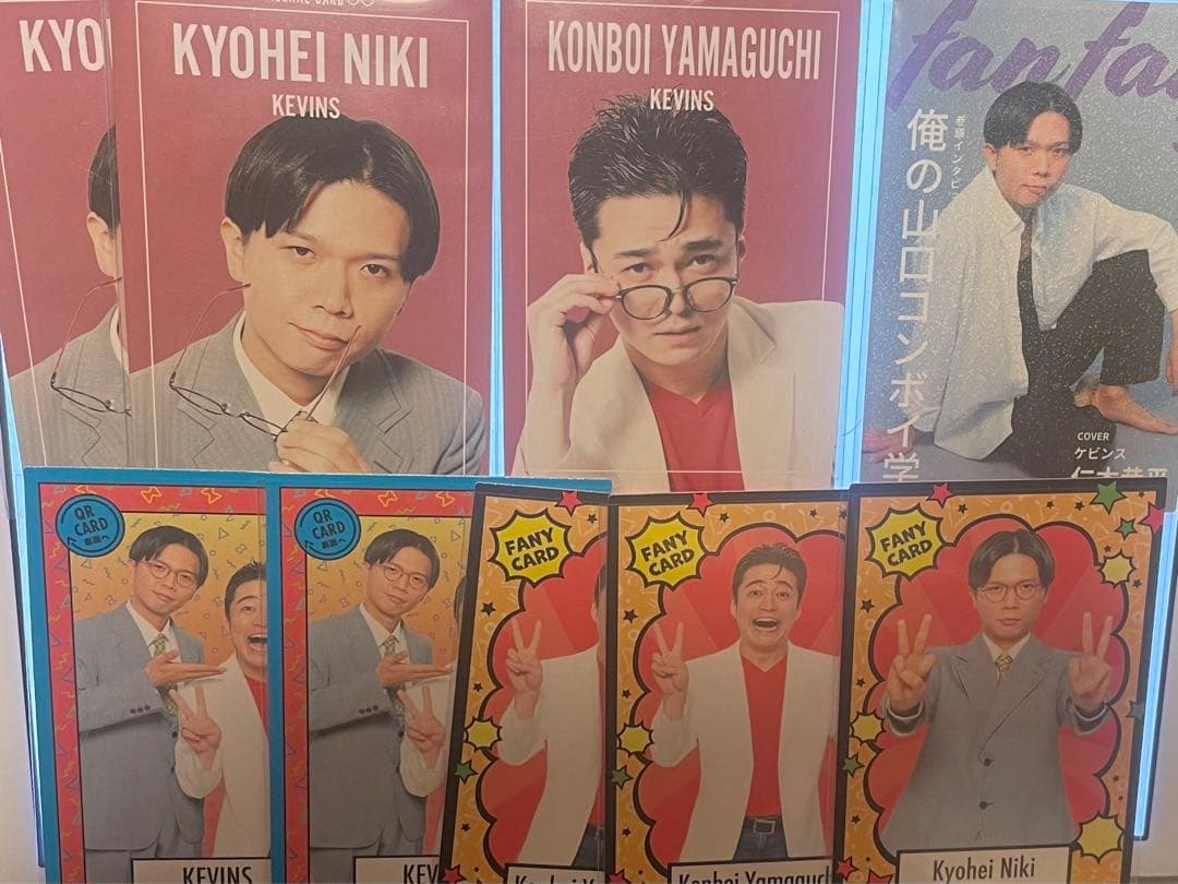 ケビンス　グッズ　アクスタ　ステッカー　コレカ