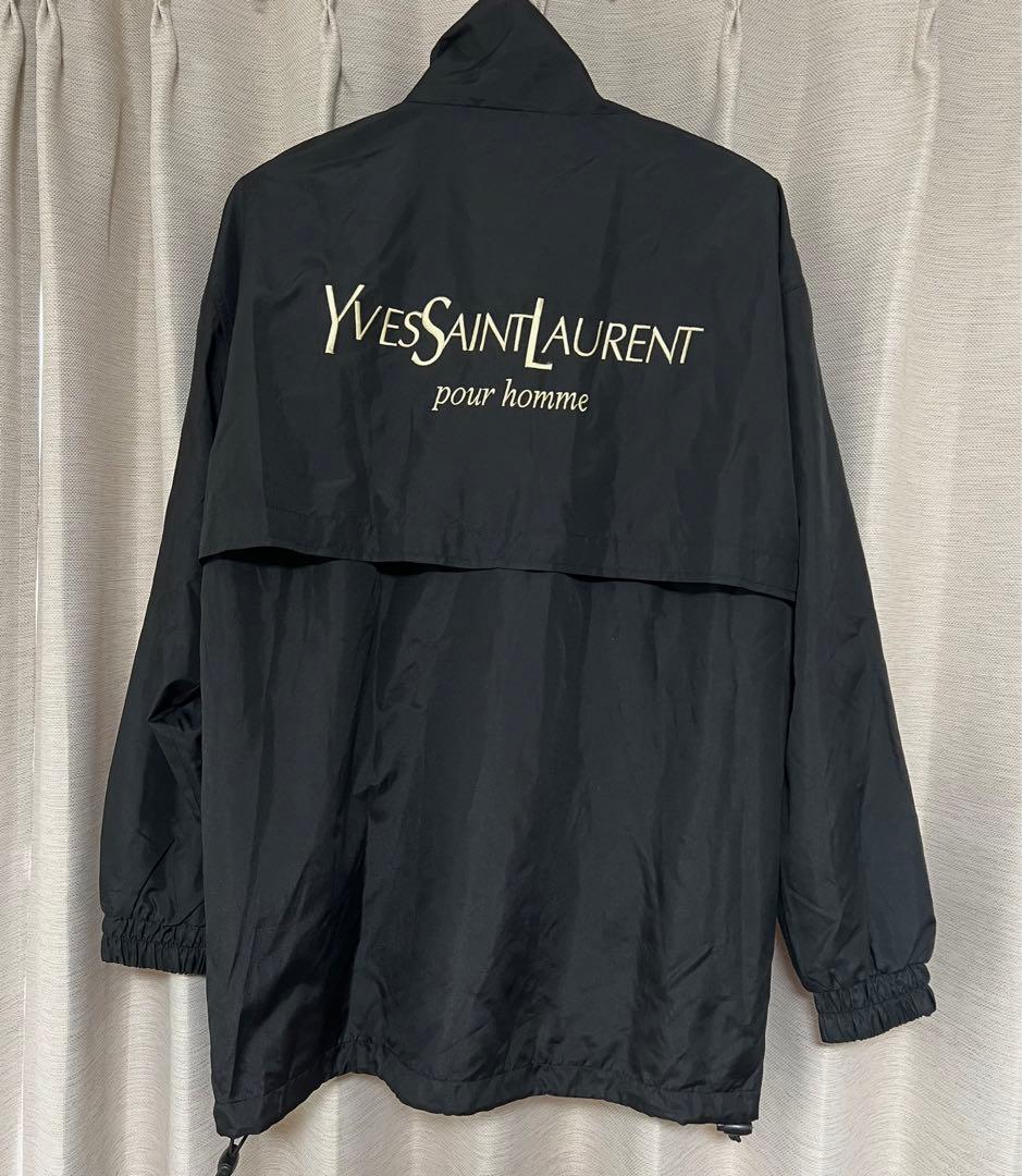 Yves Saint Laurent 黒 ナイロンジャケット 未使用タグ付き