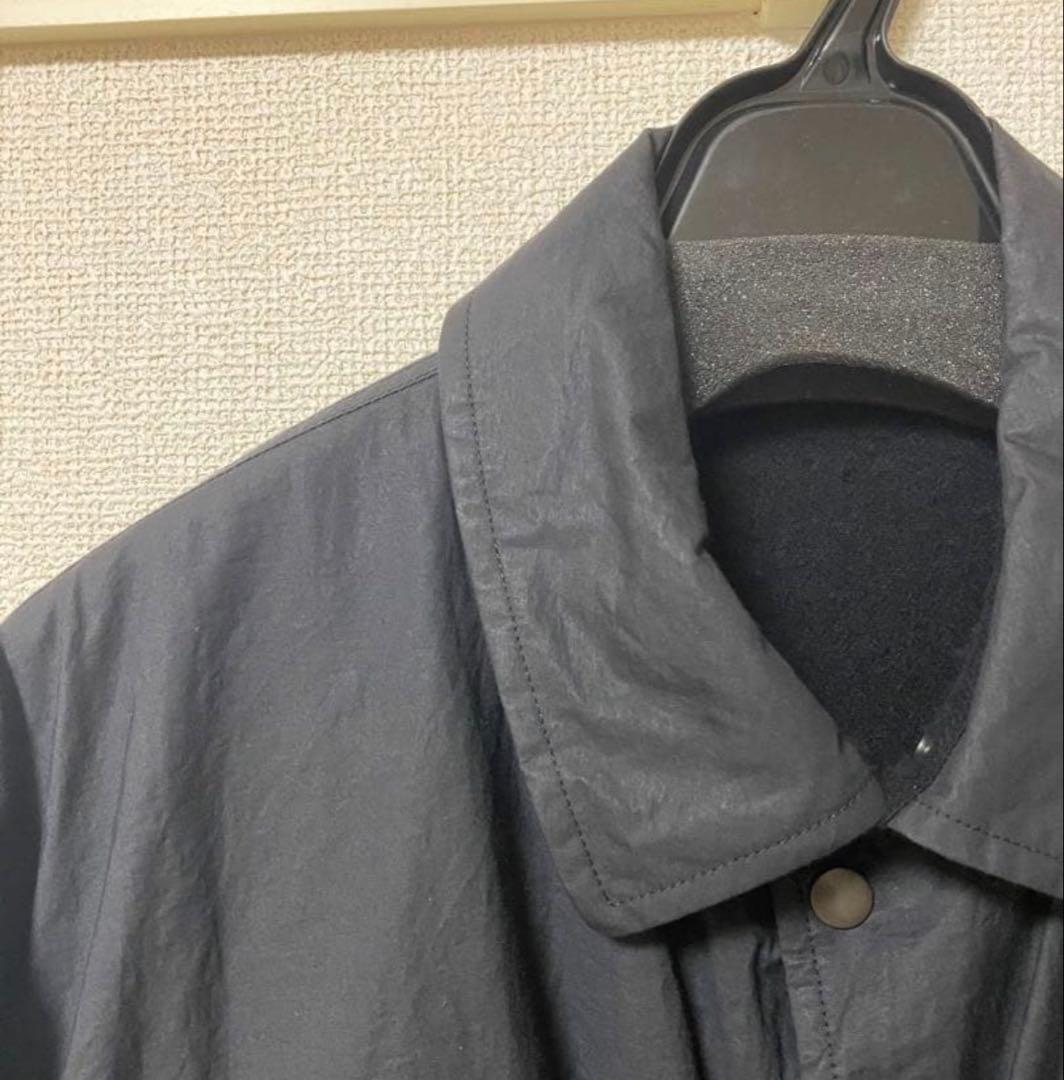 23aw comoli コットンナイロンコーチジャケット