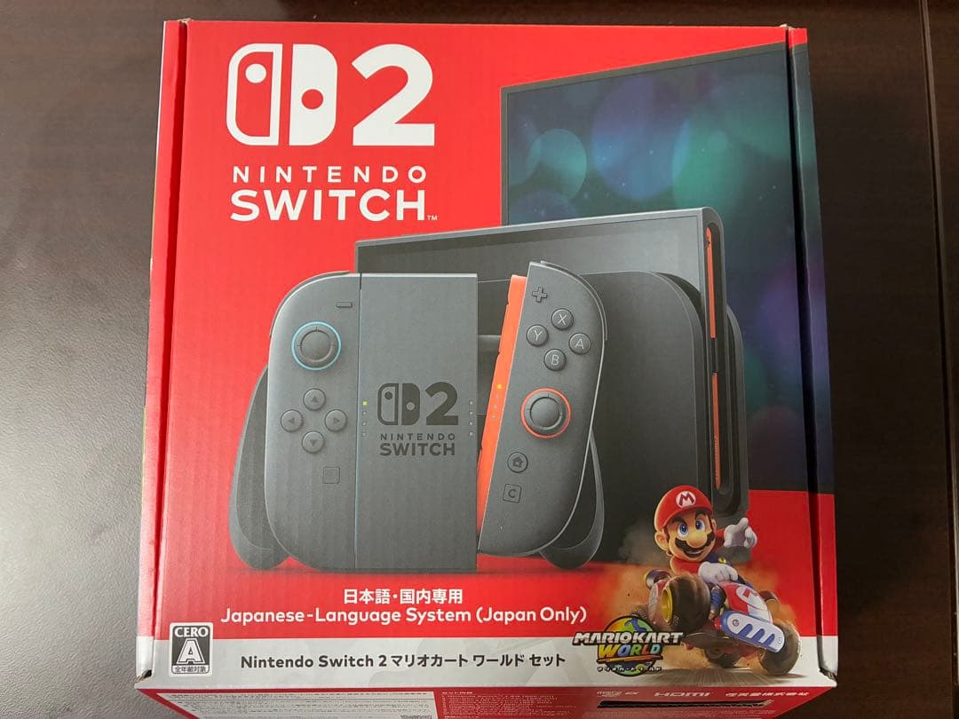 NintendoSwitch2 マリオカートセット ダウンロード未使用