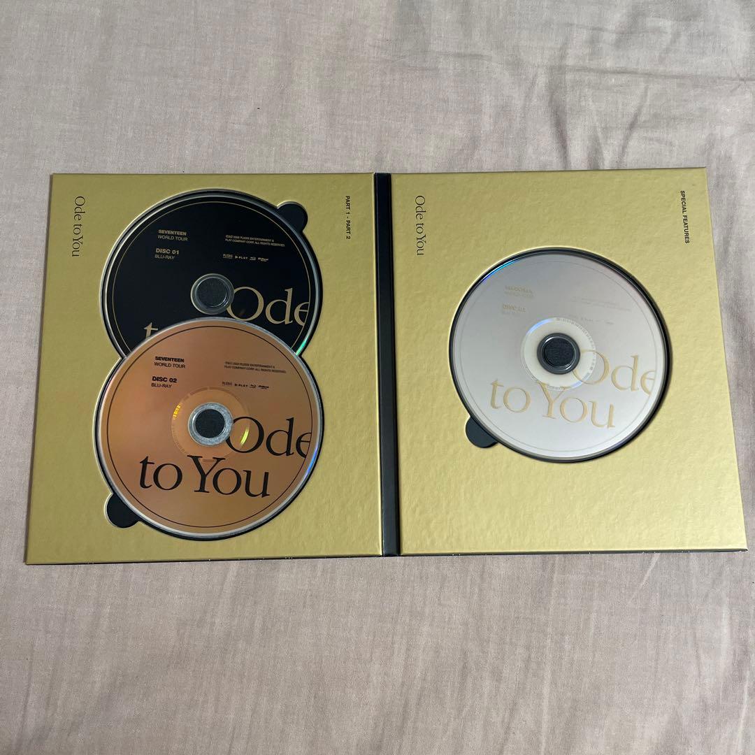 SEVENTEEN ode to you Blu-ray ジュントレカ付き