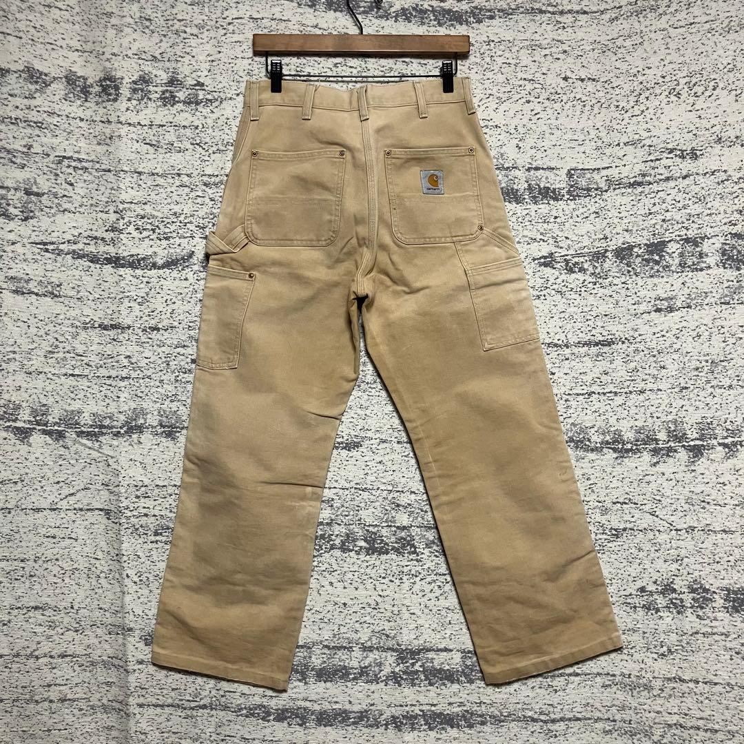 カーハート　ダブルニーペインターパンツ　30×34　USA アメリカ製　古着