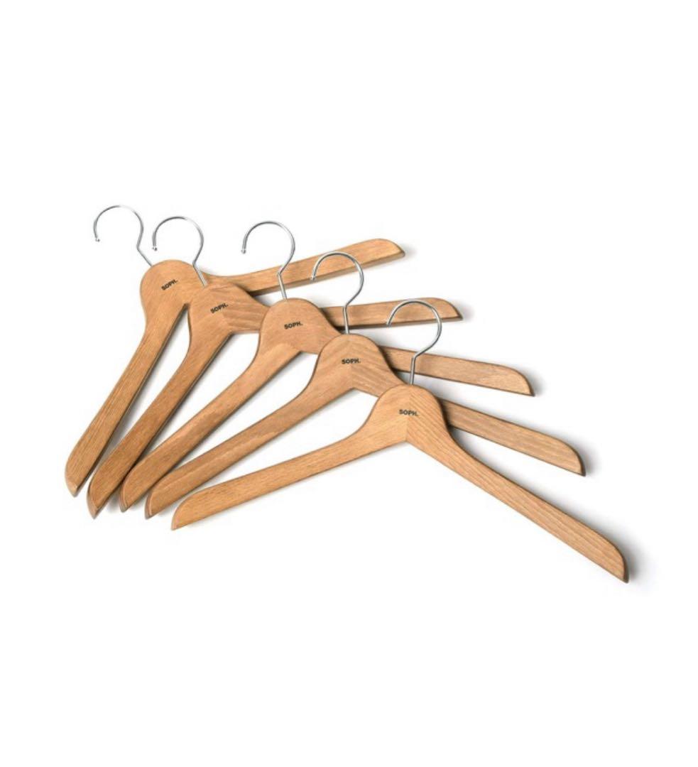 SOPH.×NAKATA HANGER ハンガー5本SET