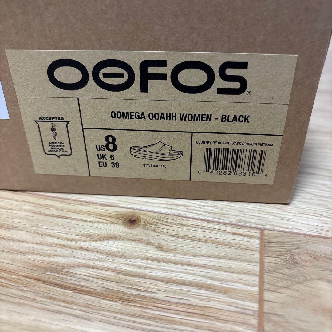 『新品未使用品✨』OOFOS OOmega OOahh Women ブラック
