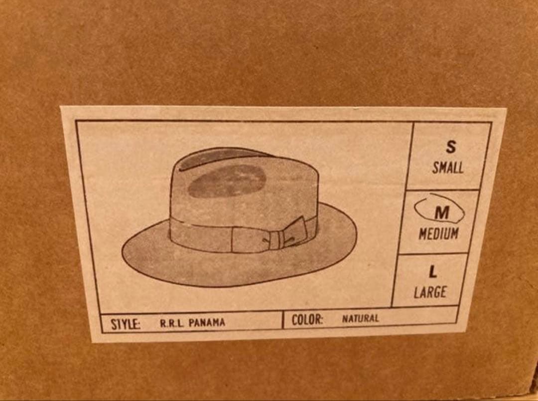 RRL パナマハット Mサイズ