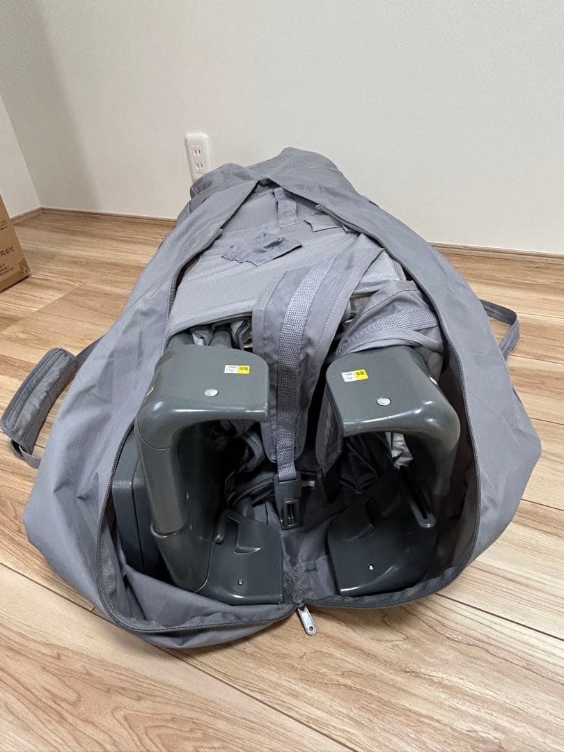 Aprica ココネルエアー プラス AB グレー 取扱説明書・収納袋・外箱付き