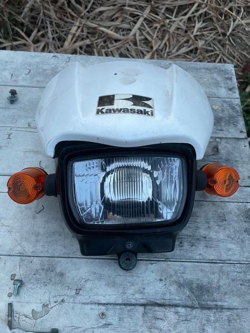 kawasaki KLX250ヘッドライト
