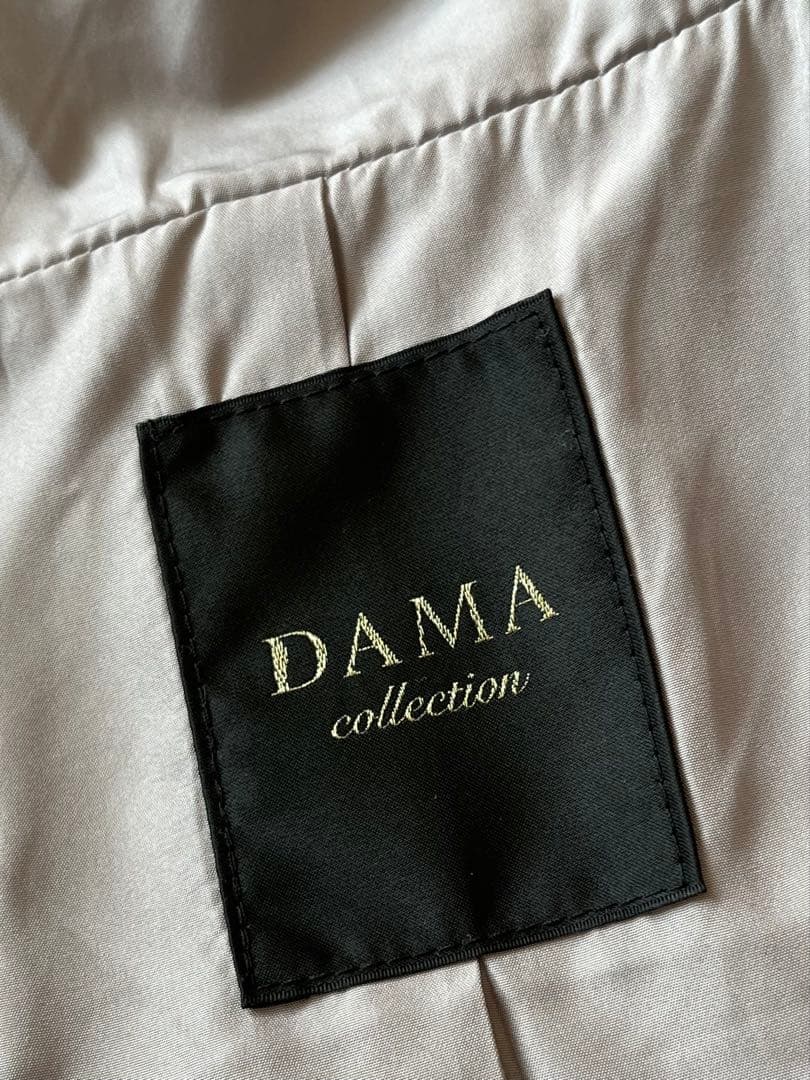 ダーマコレクション フェイクミンクファー フーデッドジレ サイズ1 未使用品