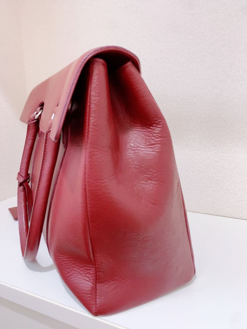 【美品】アンジーザキャット ビジネス　トートバック　国産牛革