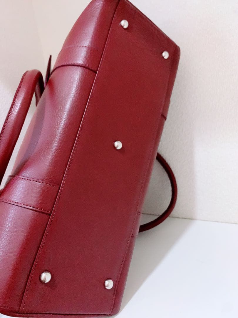 【美品】アンジーザキャット ビジネス　トートバック　国産牛革