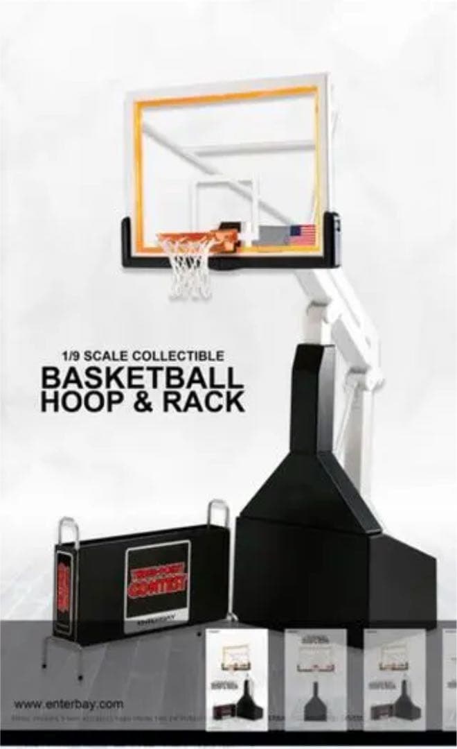 エンターベイ バスケットボール フープ 1/9 スタンド